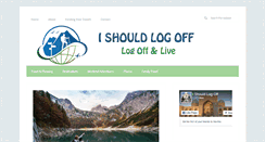 Desktop Screenshot of ishouldlogoff.com